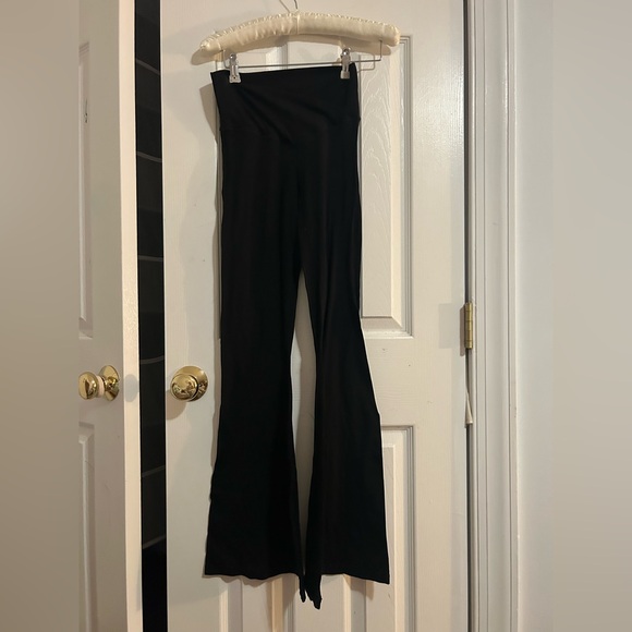 Aerie Black Flare Pants - Picture 1 of 3